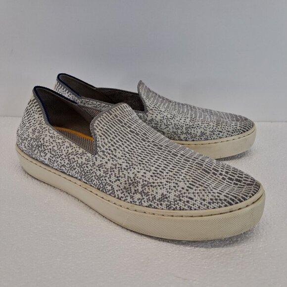 Rothy's Opal Python Slip On Sneakers Size 8.5 - Picture 2 of 16